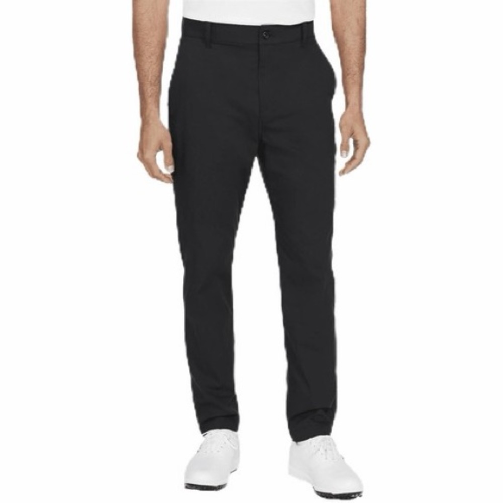 NIKE Men’s size 38 x 32 Classic Black Dri-FIT Flat Front Golf Pants
